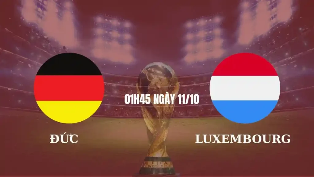 Luxembourg vs Đức
